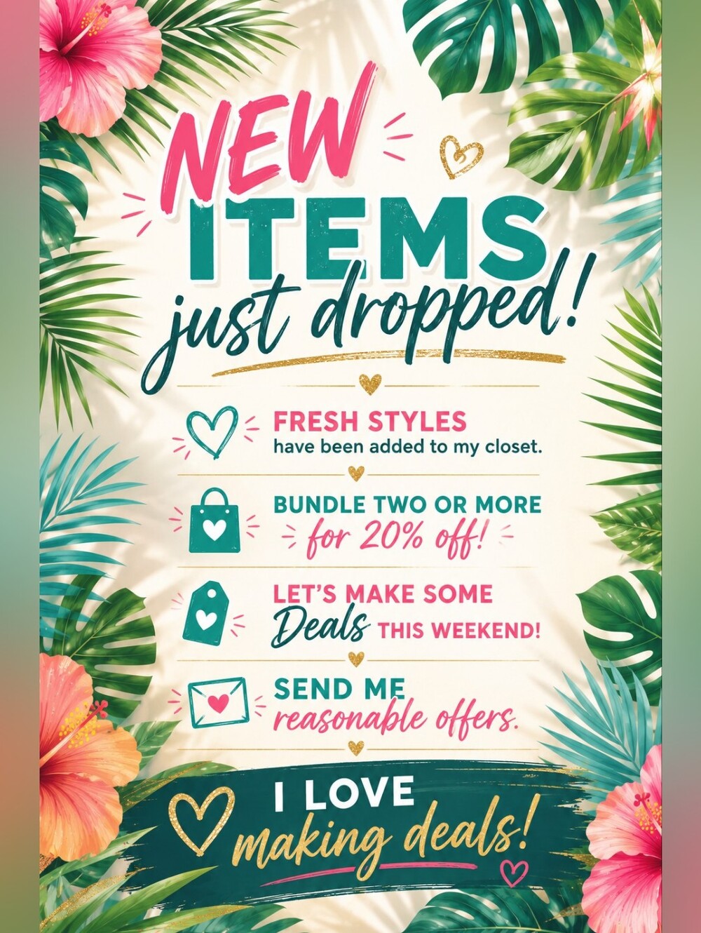 New Items Just Dropped!